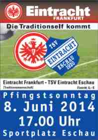 Eintracht Frankfurt Traditionsmannschaft gegen TSV Eschau