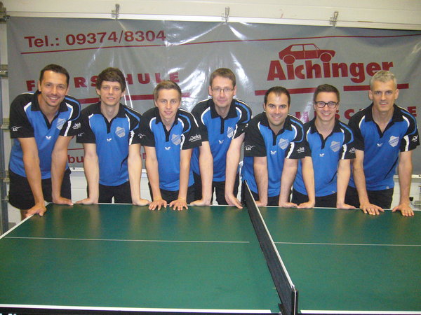 Tischtennis Mannschaft in der Oberliga